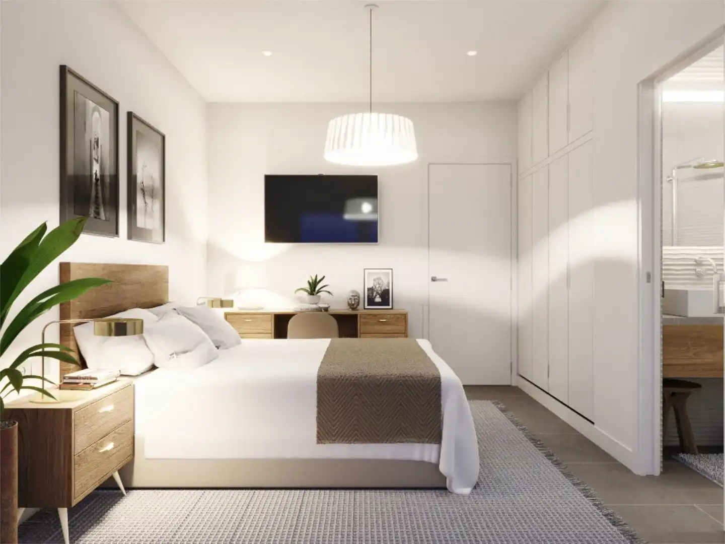 Schlafzimmer von Einfamilien-Reihenhaus zum Verkauf in Tacoronte mit Terrasse, Abstellraum und Möbliert