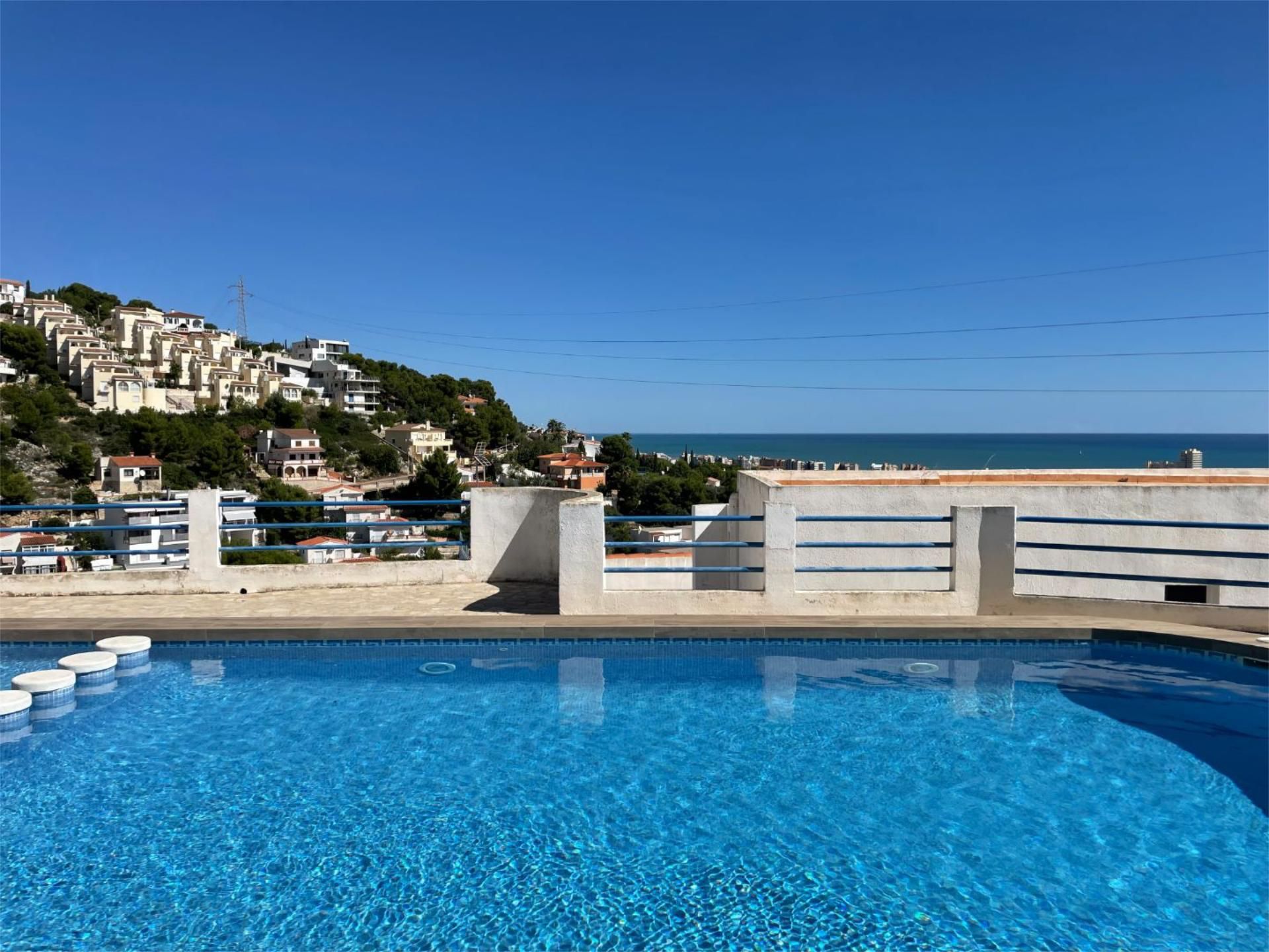 Piscina de Pis en venda en Peñíscola / Peníscola amb Terrassa, Piscina i Moblat