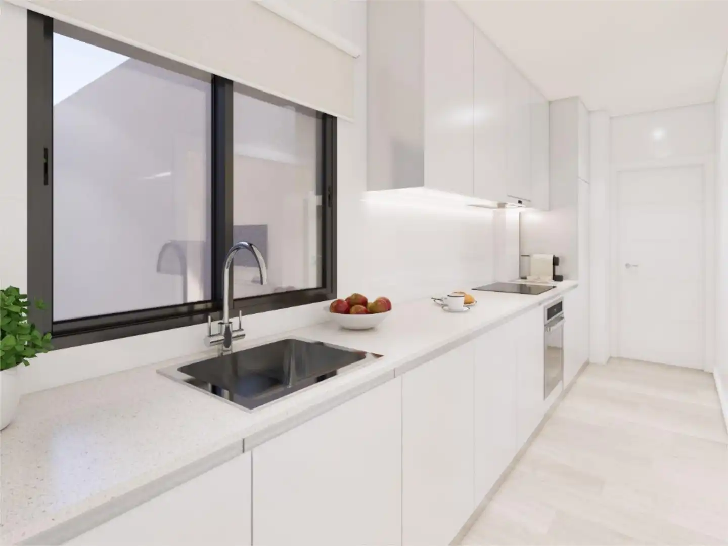 Flat for sale in Avenida de Galapagar, 30, Parque de la Coruña - Las Suertes Kitchen of Flat for sale in Collado Villalba with Terrace, Storage room and Swimming Pool