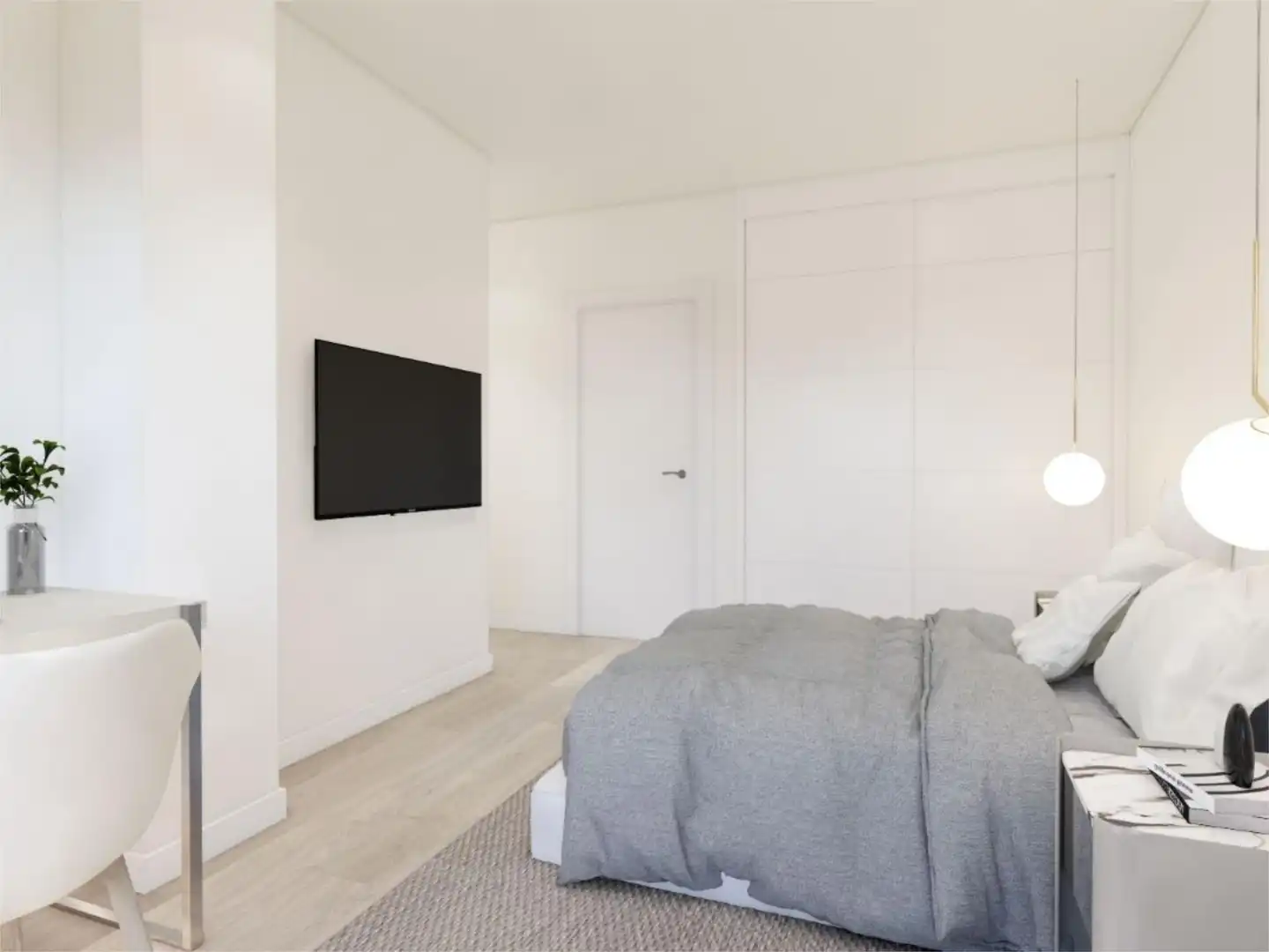Flat for sale in Avenida de Galapagar, 30, Parque de la Coruña - Las Suertes Bedroom of Flat for sale in Collado Villalba with Terrace, Storage room and Swimming Pool