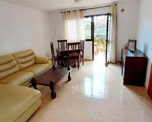 Living room of Flat to rent in La Oliva  with Private garden, Terrace and Swimming Pool