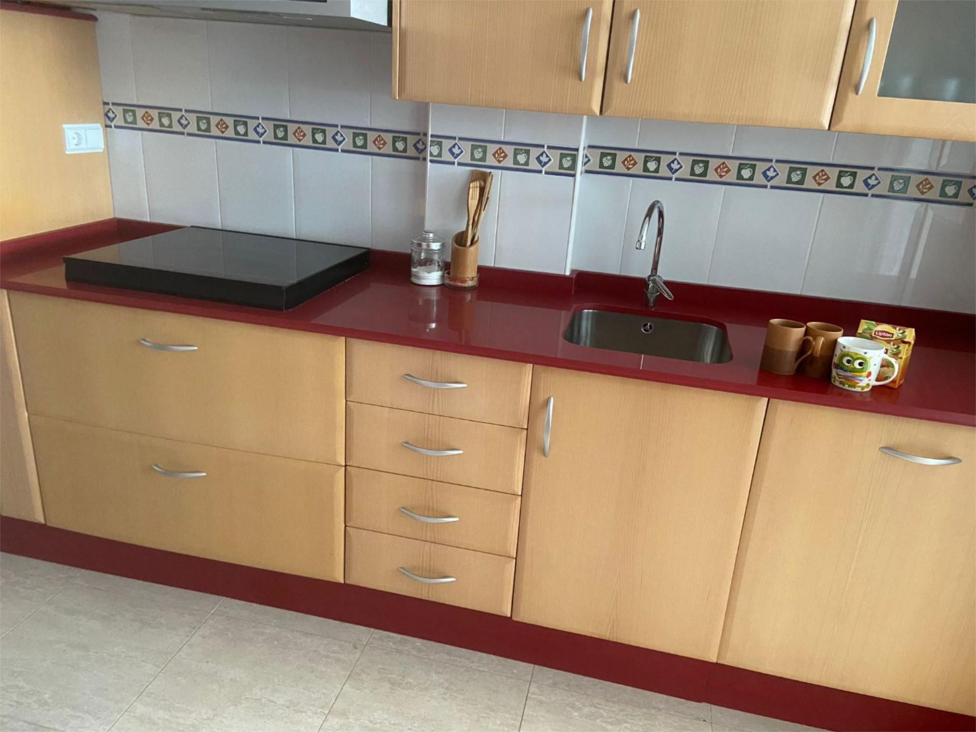 Kitchen of Apartment for sale in El Ejido  with Private garden, Terrace and Storage room