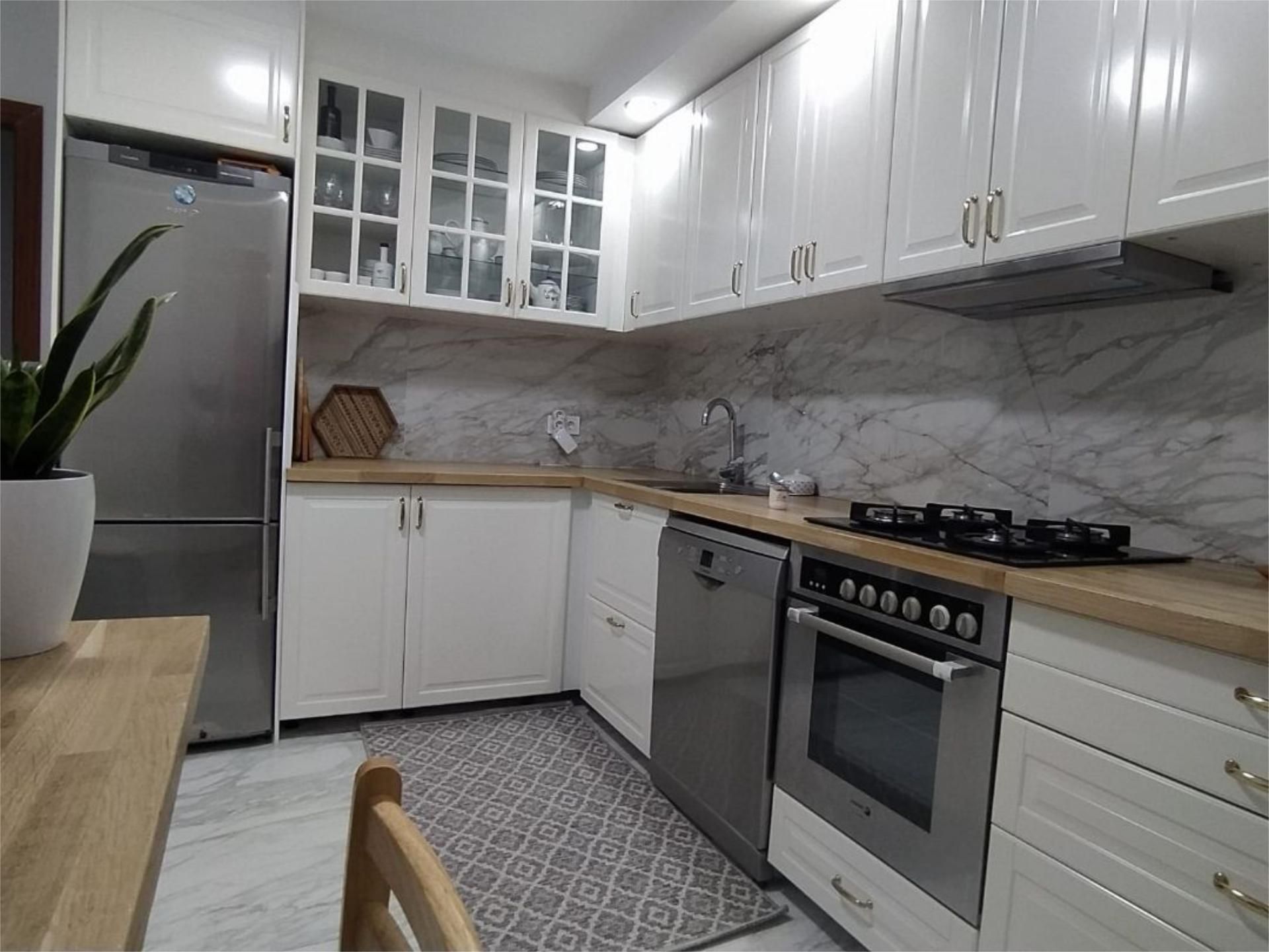 Kitchen of Flat for sale in Burriana / Borriana  with Air Conditioner and Balcony