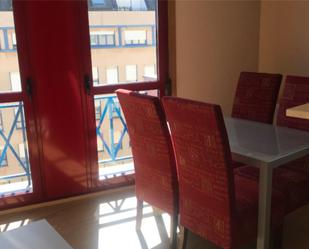 Dining room of Flat to rent in Lugo Capital  with Heating, Parquet flooring and Storage room