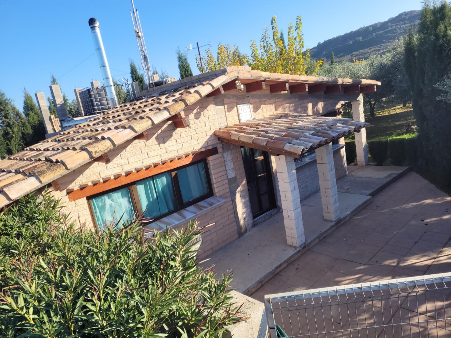 Exterior view of Country house for sale in Fabara  with Heating, Private garden and Terrace