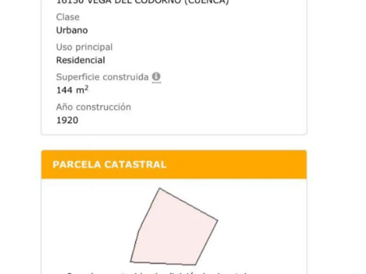Finca rústica en venta en Barrio la a Cueva, 40, Vega del Codorno Finca rústica en venta en Vega del Codorno