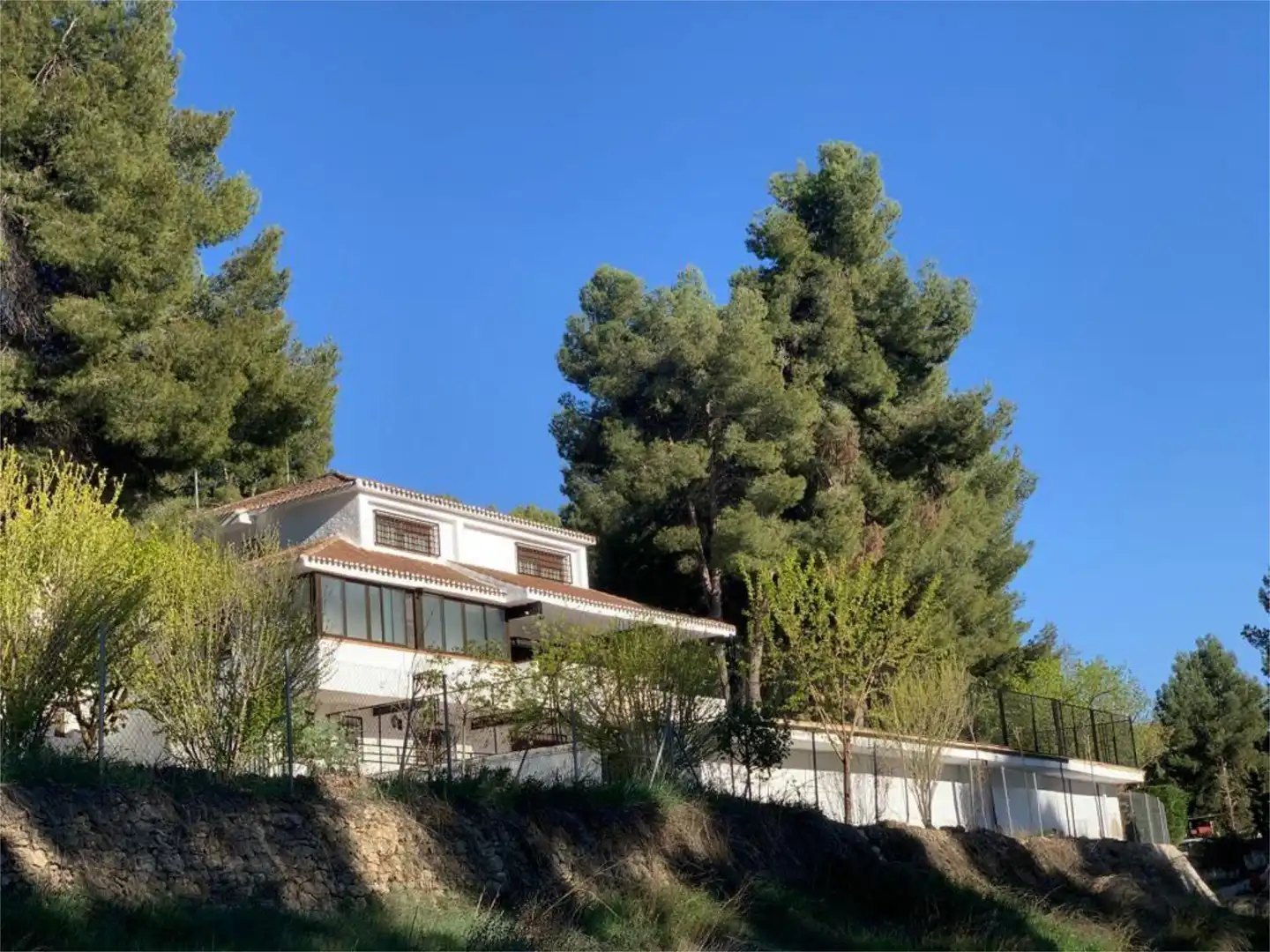 Finca rústica en venta en Paraje de las Fuentecicas, 89b, Almansa Vista exterior de Finca rústica en venta en Almansa con Aire acondicionado, Terraza y Piscina