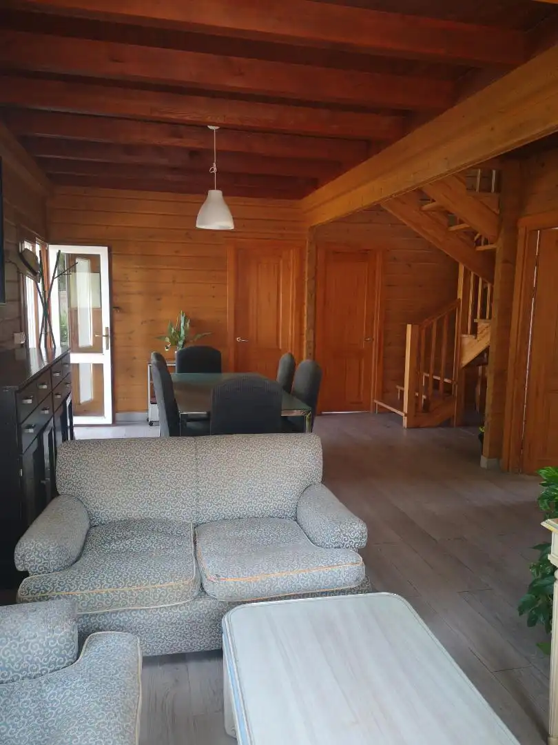 Esszimmer von Haus oder Chalet zur Miete in Vejer de la Frontera mit Privatgarten, Parkett und Terrasse