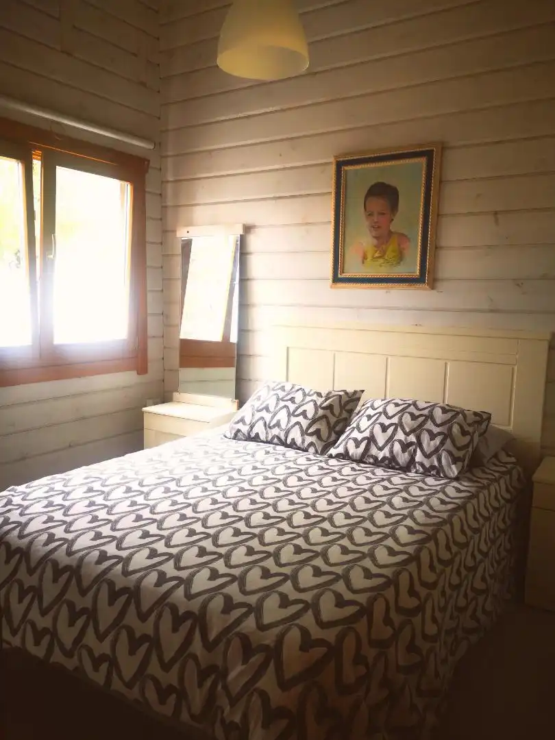 Schlafzimmer von Haus oder Chalet zur Miete in Vejer de la Frontera mit Privatgarten, Parkett und Terrasse