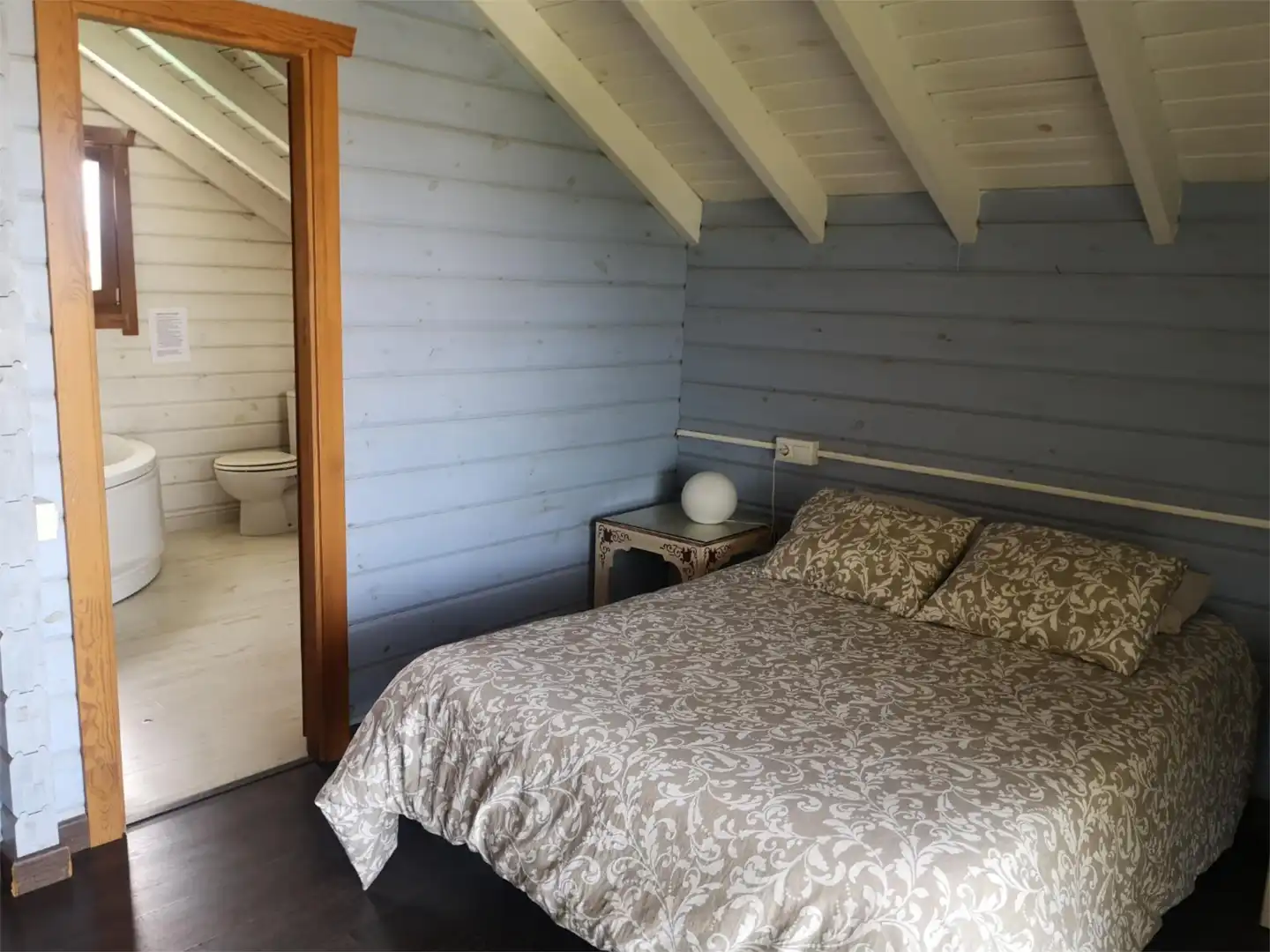 Schlafzimmer von Haus oder Chalet zur Miete in Vejer de la Frontera mit Privatgarten, Parkett und Terrasse