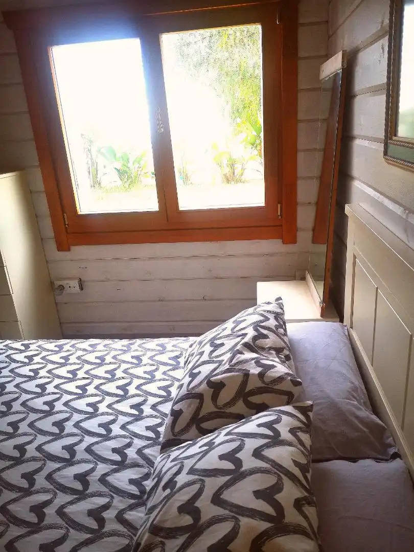 Schlafzimmer von Haus oder Chalet zur Miete in Vejer de la Frontera mit Privatgarten, Parkett und Terrasse
