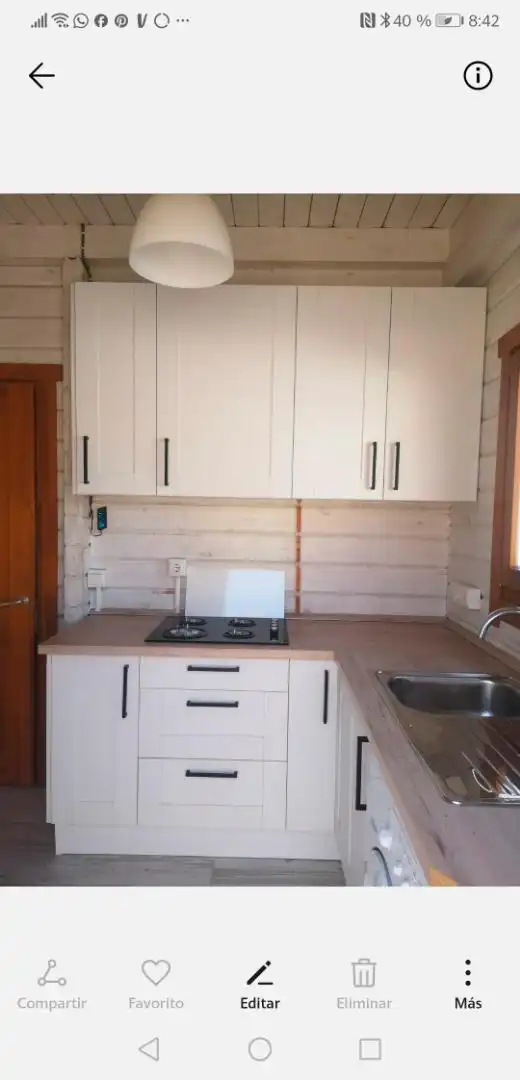 Küche von Haus oder Chalet zur Miete in Vejer de la Frontera mit Privatgarten, Parkett und Terrasse