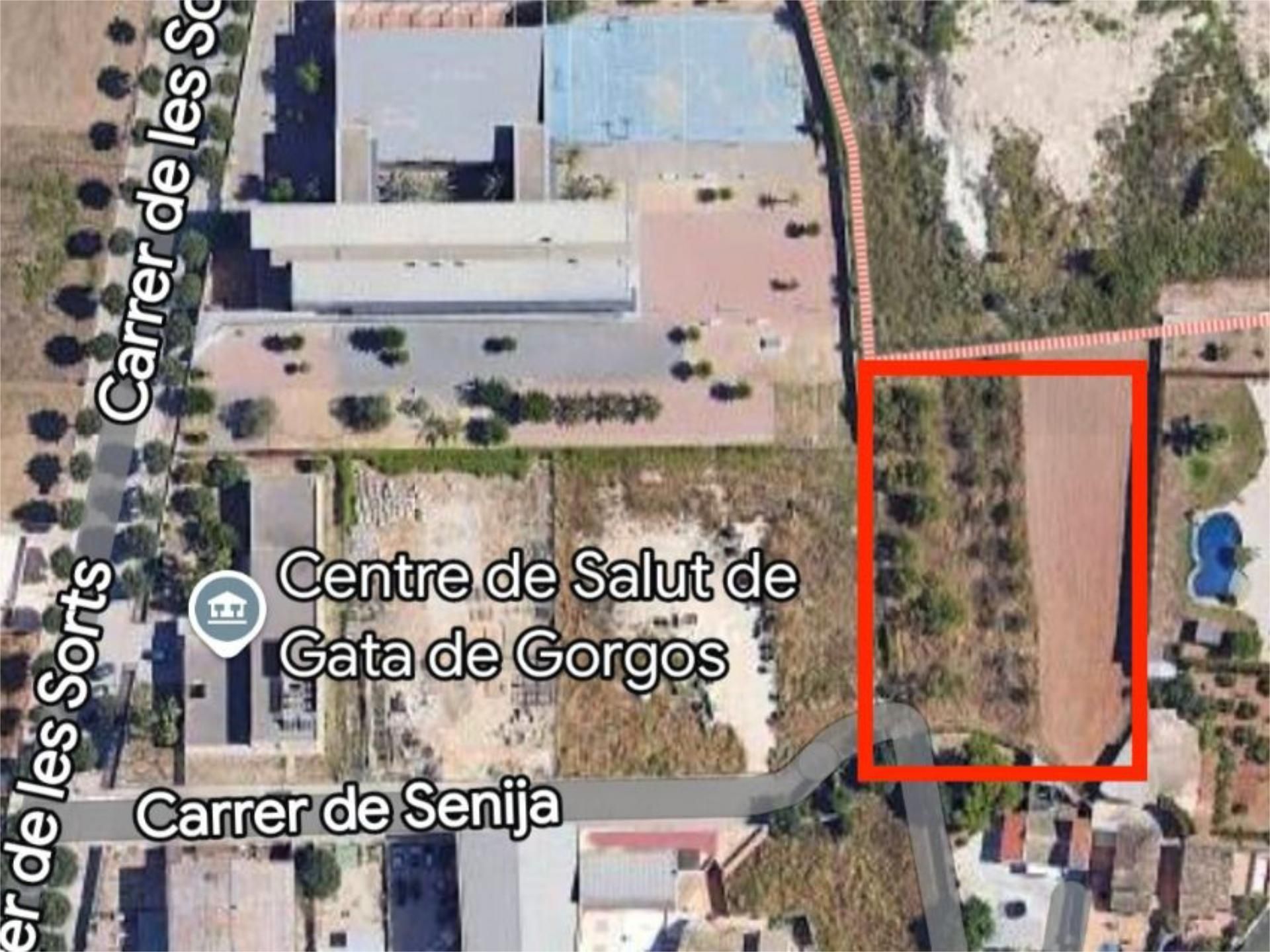 Land for sale in Gata de Gorgos