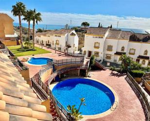 Exterior view of Single-family semi-detached to rent in Fuengirola  with Private garden, Terrace and Swimming Pool