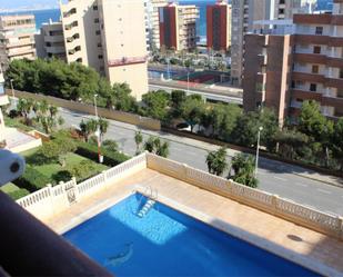 Swimming pool of Flat for sale in Elche / Elx  with Air Conditioner, Heating and Private garden