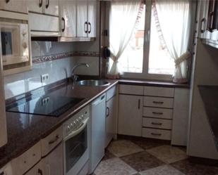 Kitchen of Flat to rent in Langreo  with Heating, Storage room and Furnished