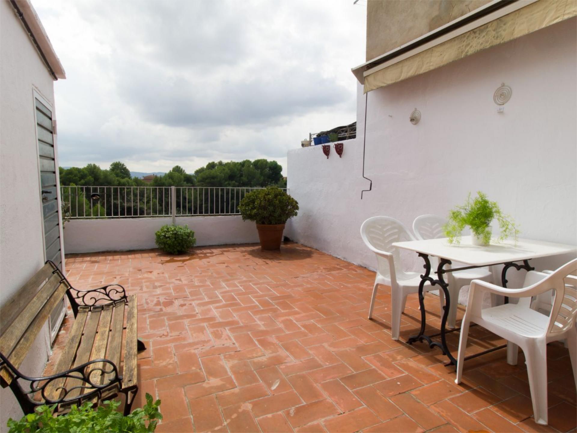 Terrace of Single-family semi-detached for sale in Sant Llorenç d'Hortons  with Air Conditioner, Terrace and Balcony