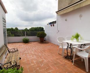 Terrace of Single-family semi-detached for sale in Sant Llorenç d'Hortons  with Air Conditioner, Parquet flooring and Terrace