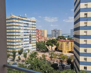 Exterior view of Flat to share in  Cádiz Capital  with Air Conditioner, Terrace and Furnished