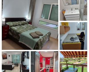 Bedroom of Apartment for sale in Roquetas de Mar  with Air Conditioner, Terrace and Furnished