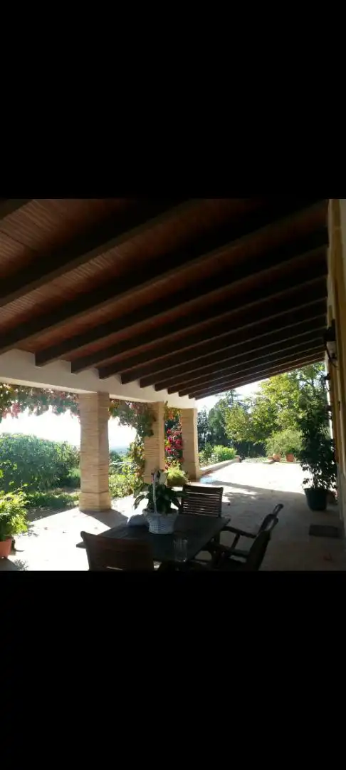 Finca rústica en venta en Calle al Vallehermoso, 13, Peñaflor Terraza de Finca rústica en venta en Peñaflor con Aire acondicionado, Calefacción y Jardín privado