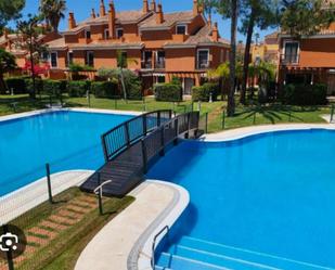 Swimming pool of Single-family semi-detached for sale in Islantilla  with Terrace and Balcony