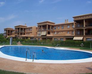 Jardí de Apartament de lloguer en Chiclana de la Frontera amb Jardí privat, Terrassa i Piscina