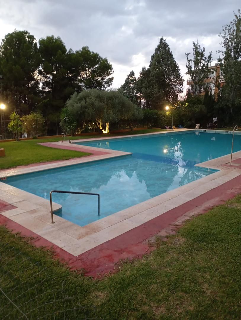 Swimming pool of Flat for sale in  Jaén Capital  with Terrace, Swimming Pool and Balcony
