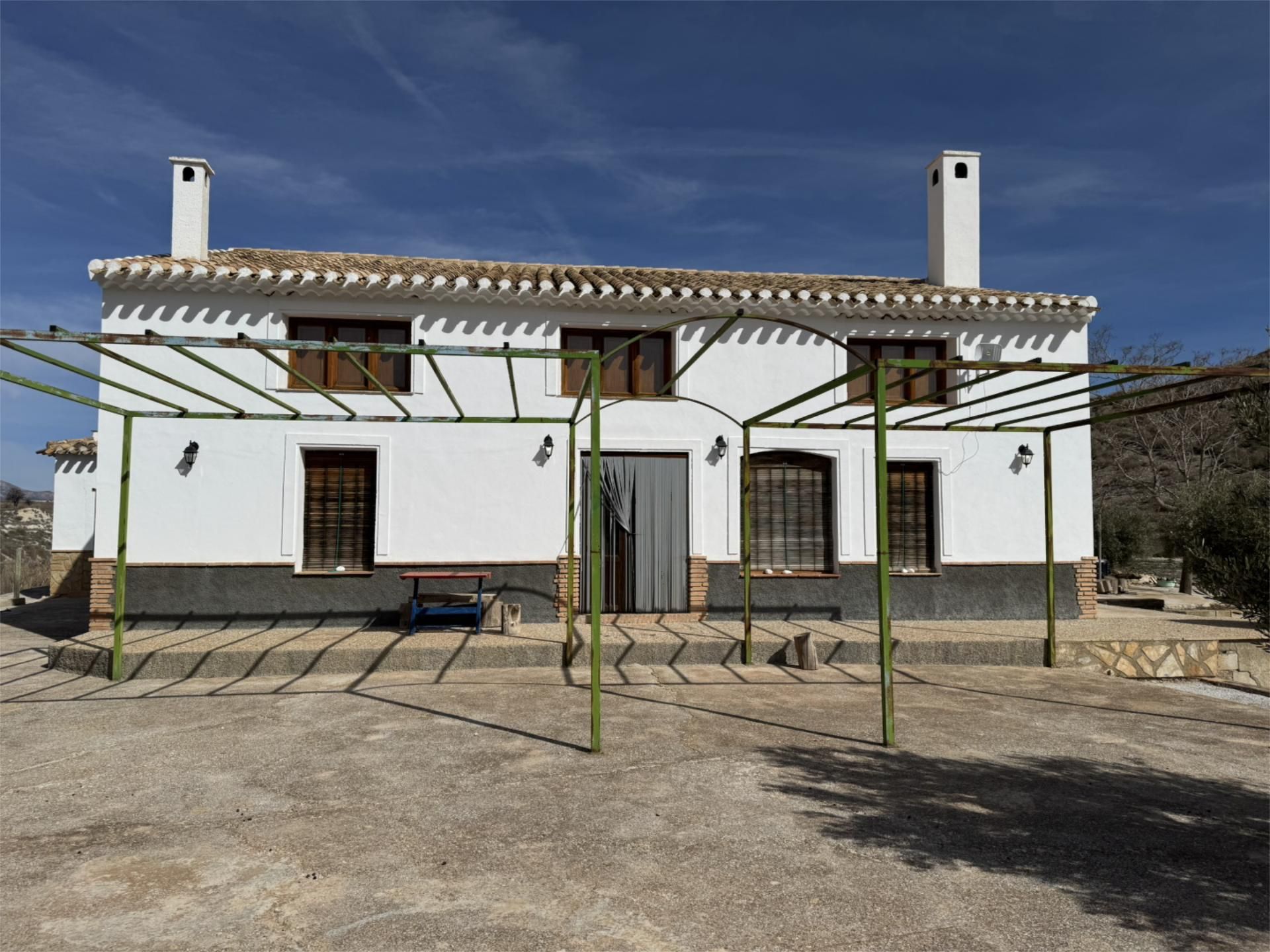 Exterior view of Country house for sale in Galera  with Heating, Private garden and Terrace