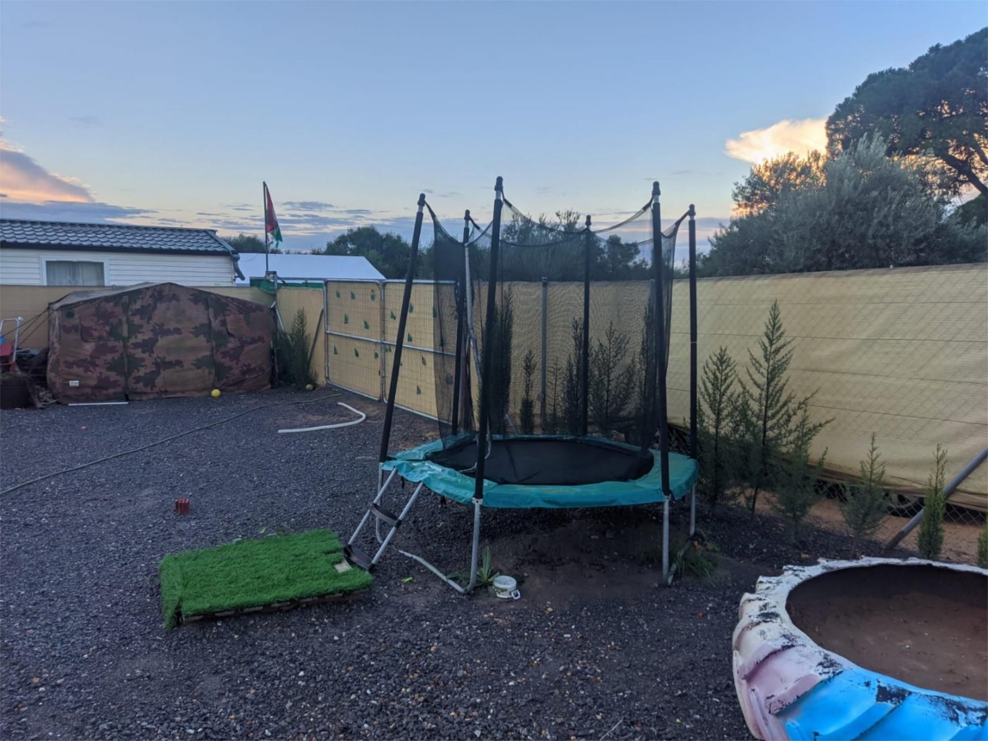 Jardín de Finca rústica en venta en Coria del Río con Trastero y Piscina