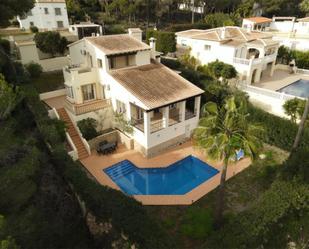 Vista exterior de Casa o xalet en venda en Jávea / Xàbia amb Aire condicionat, Terrassa i Piscina