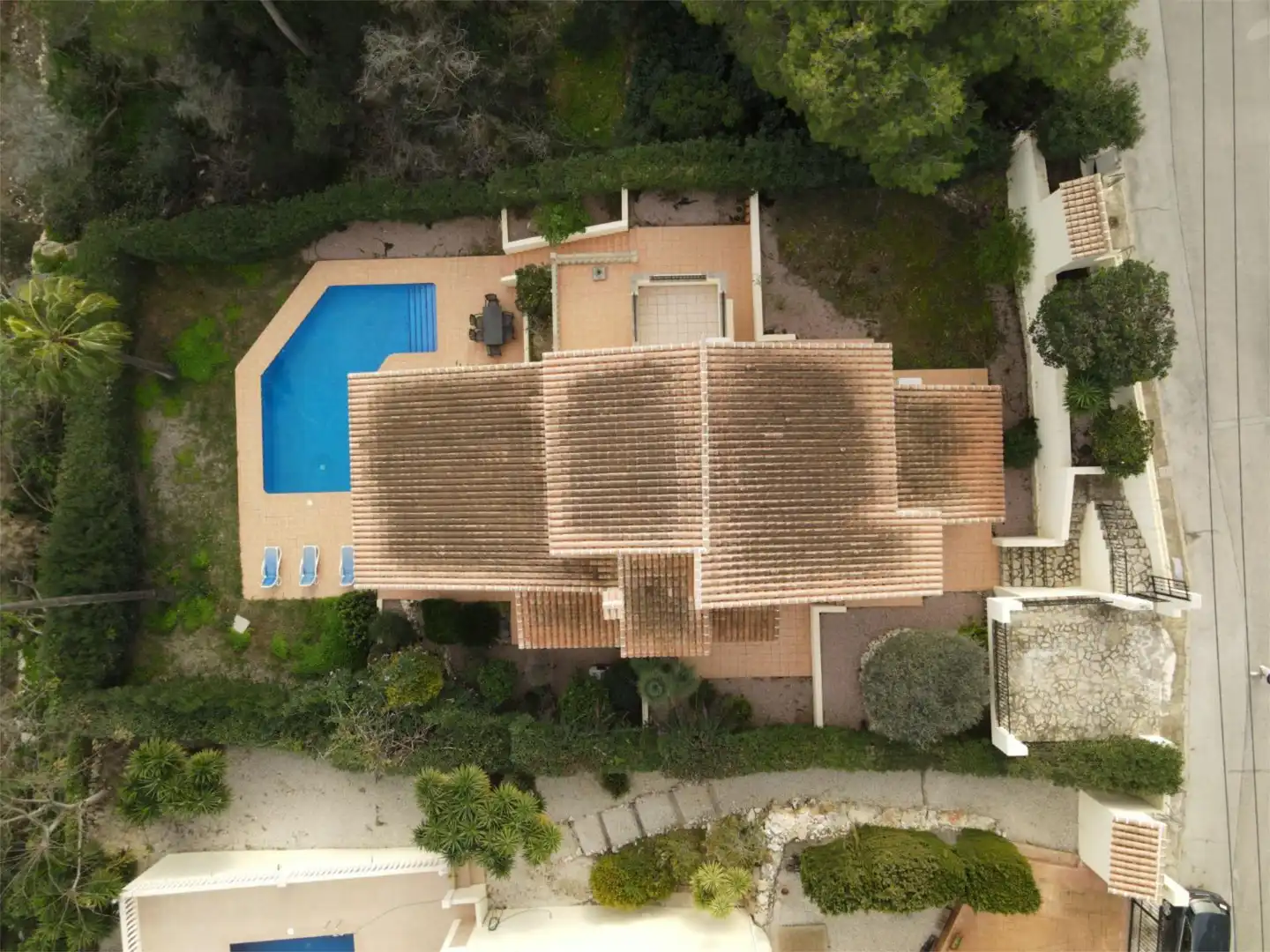Houses for sale in Carrer de la Llesna, 2, La Granadella - Costa Nova Exterior view of Houses for sale in Jávea / Xàbia with Air Conditioner, Heating and Private garden