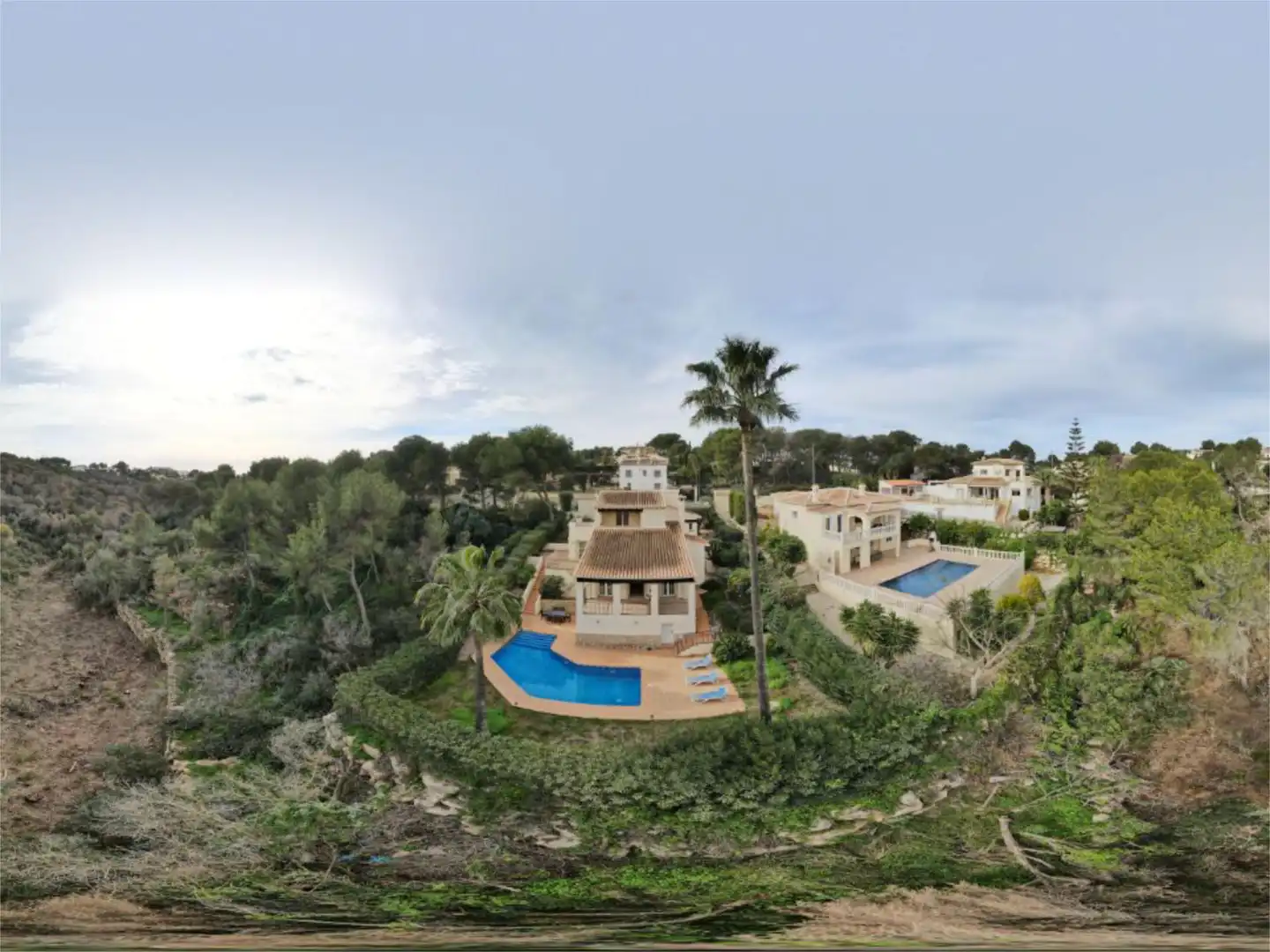 Houses for sale in Carrer de la Llesna, 2, La Granadella - Costa Nova Exterior view of Houses for sale in Jávea / Xàbia with Air Conditioner, Heating and Private garden