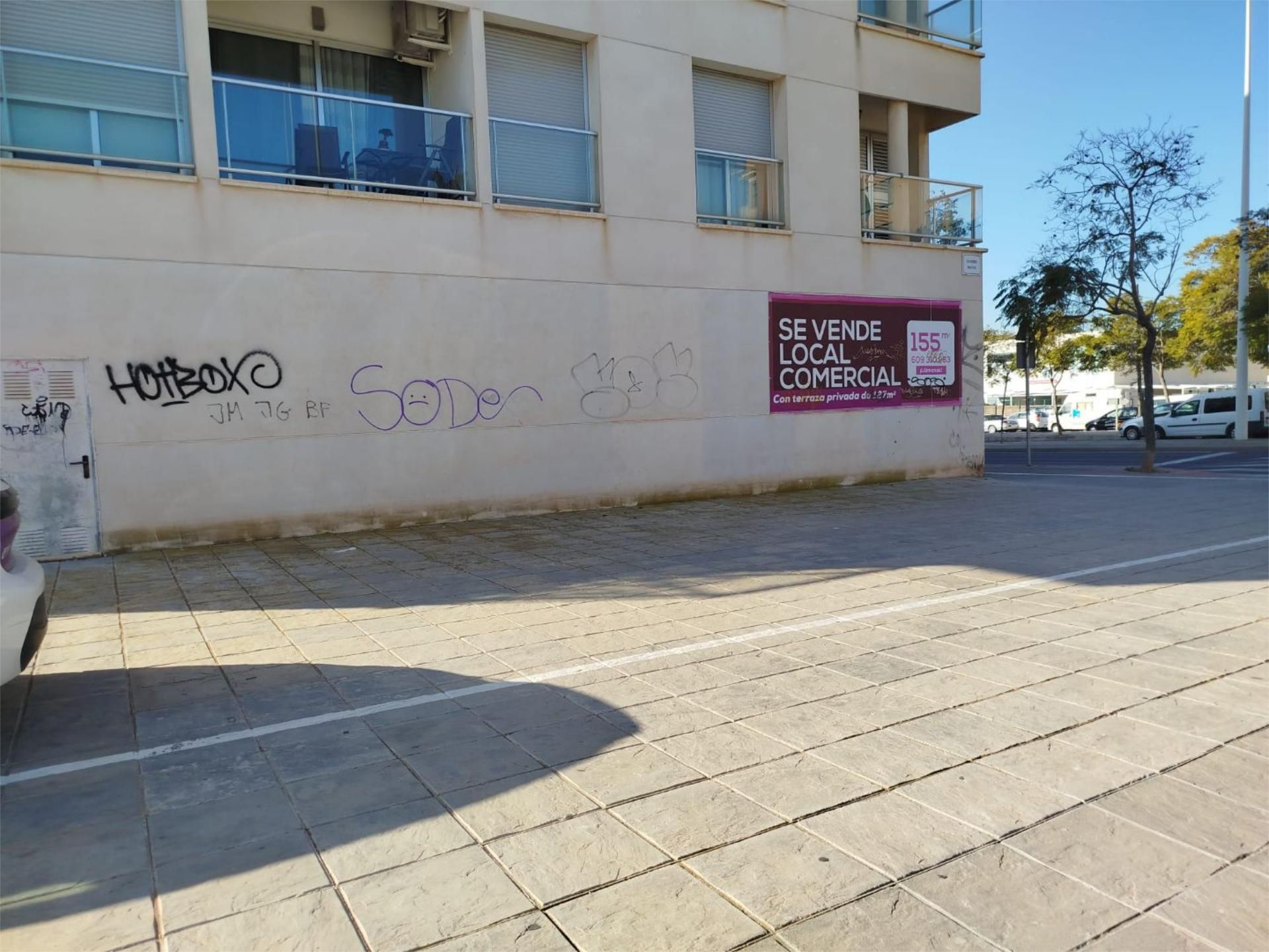 Vista exterior de Local de lloguer en Santa Pola