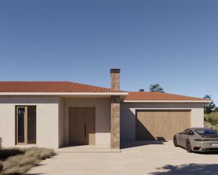 Vista exterior de Casa o xalet en venda en La Nucia amb Aire condicionat, Terrassa i Piscina