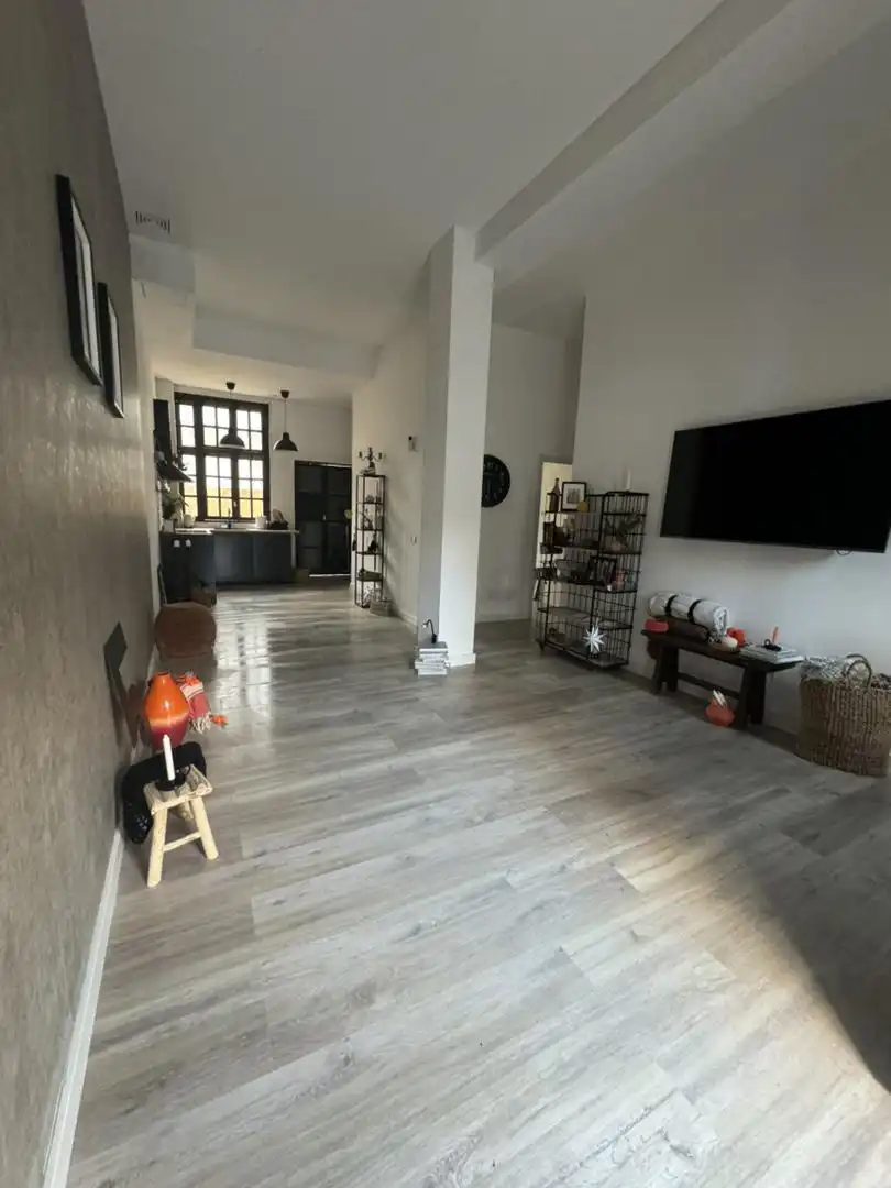 Wohnzimmer von Wohnung zum Verkauf in  Palma de Mallorca mit Heizung, Privatgarten und Parkett