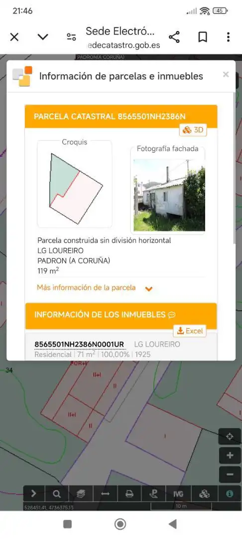 Planta baja en venta en Padrón