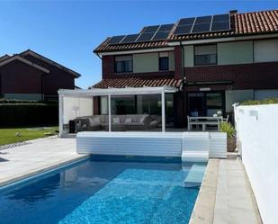 Swimming pool of House or chalet for sale in Piélagos  with Heating, Private garden and Parquet flooring