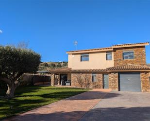 Vista exterior de Casa o xalet en venda en Sarral amb Aire condicionat, Jardí privat i Terrassa