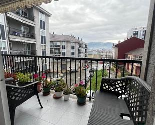 Balcony of Flat for sale in Ourense Capital   with Heating, Parquet flooring and Terrace