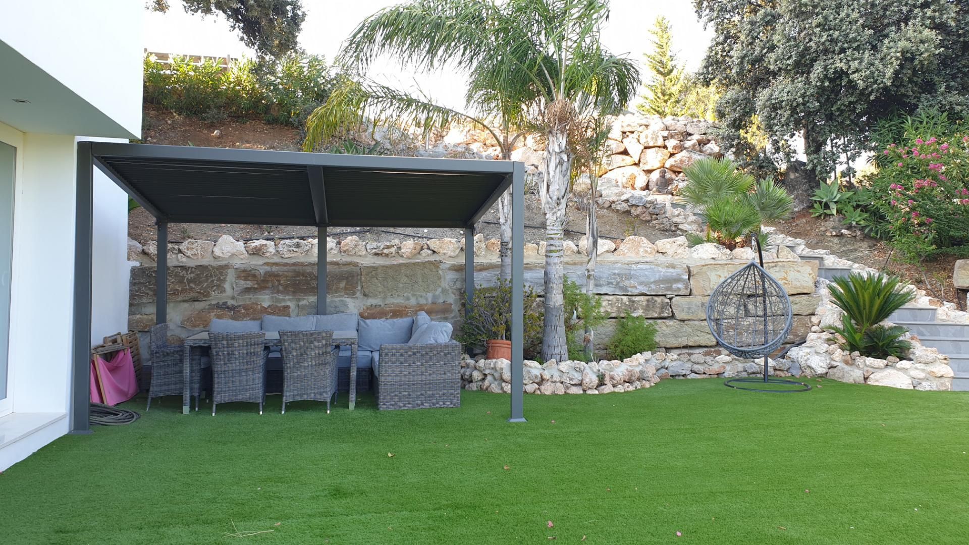 Terrace of Country house for sale in Coín  with Air Conditioner and Swimming Pool