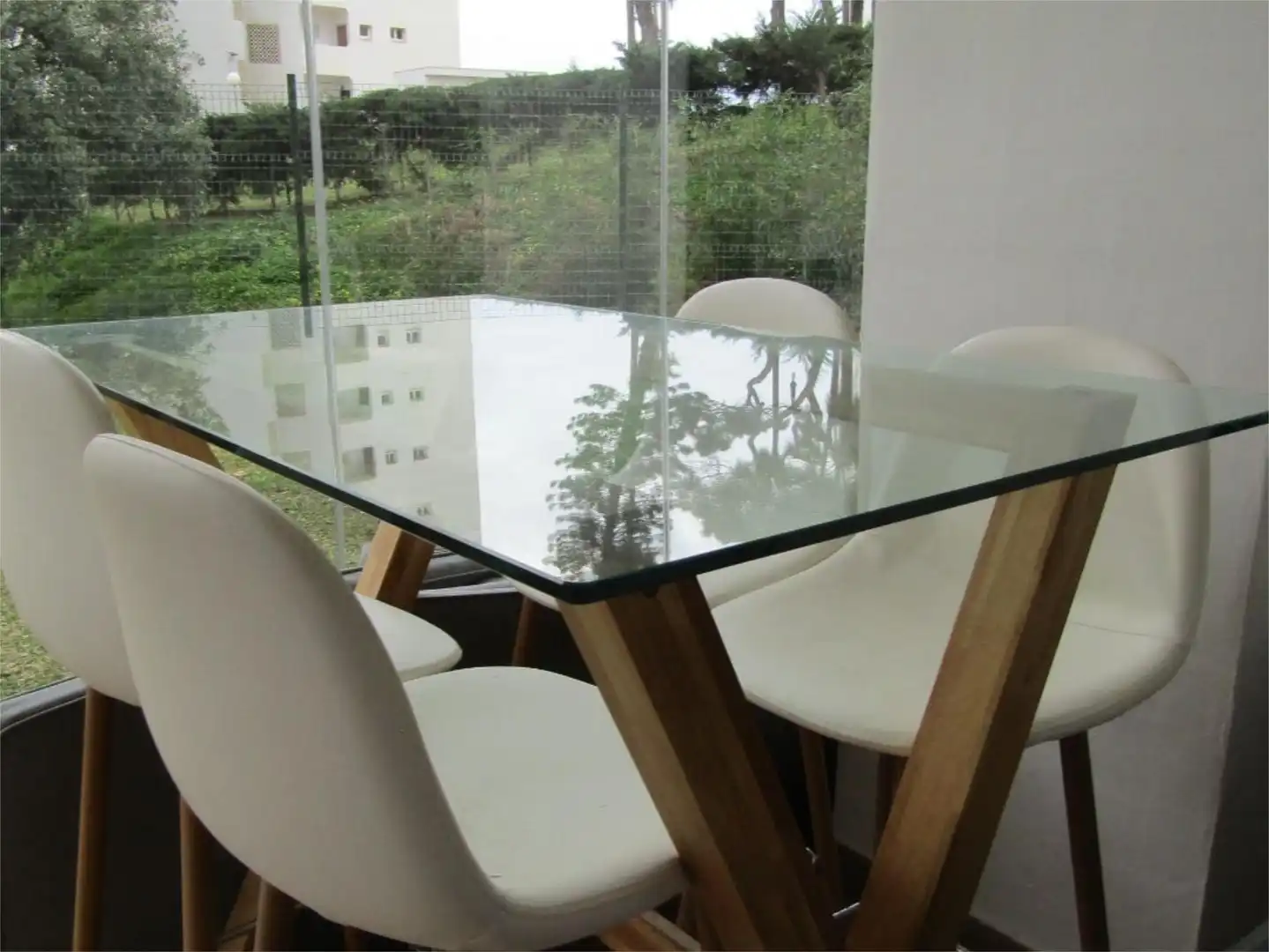 Flat for sale in Calle Alhamar, 1, Calahonda Dining room of Flat for sale in Mijas with Air Conditioner, Heating and Private garden