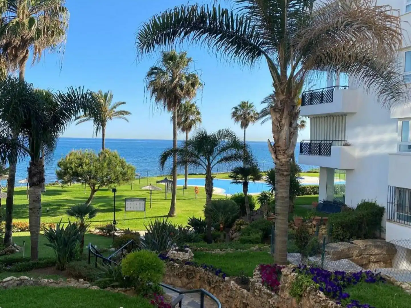Flat for sale in Calle Alhamar, 1, Calahonda Garden of Flat for sale in Mijas with Air Conditioner, Heating and Private garden