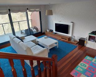 Living room of Single-family semi-detached for sale in Mungia  with Heating, Private garden and Parquet flooring