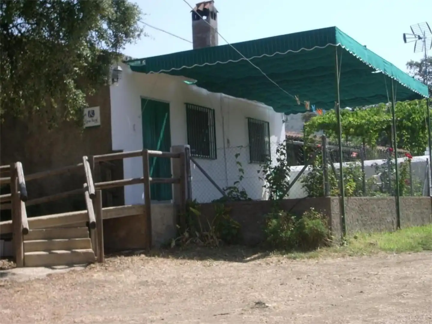 Finca rústica en venta en Avenida de la Cabalgata, 39, Higuera de la Sierra Vista exterior de Finca rústica en venta en Higuera de la Sierra con Aire acondicionado, Terraza y Piscina