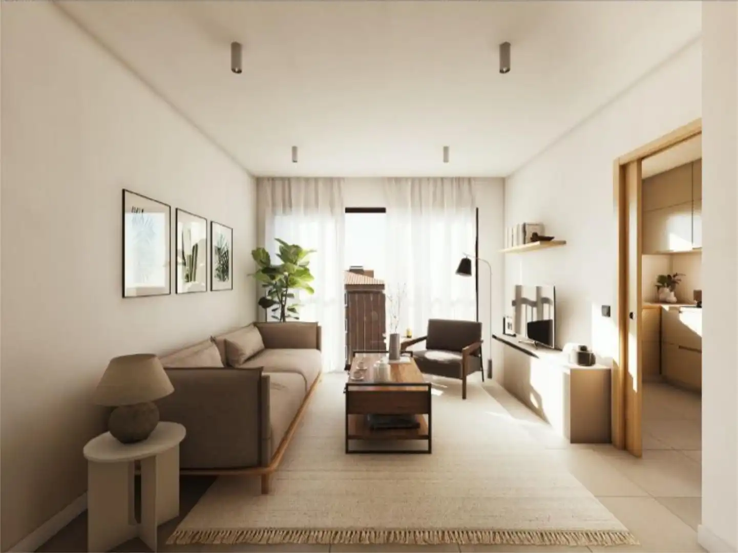 Wohnung zum Verkauf in Avenida América, 18, A Estrada Wohnzimmer von Wohnung zum Verkauf in A Estrada