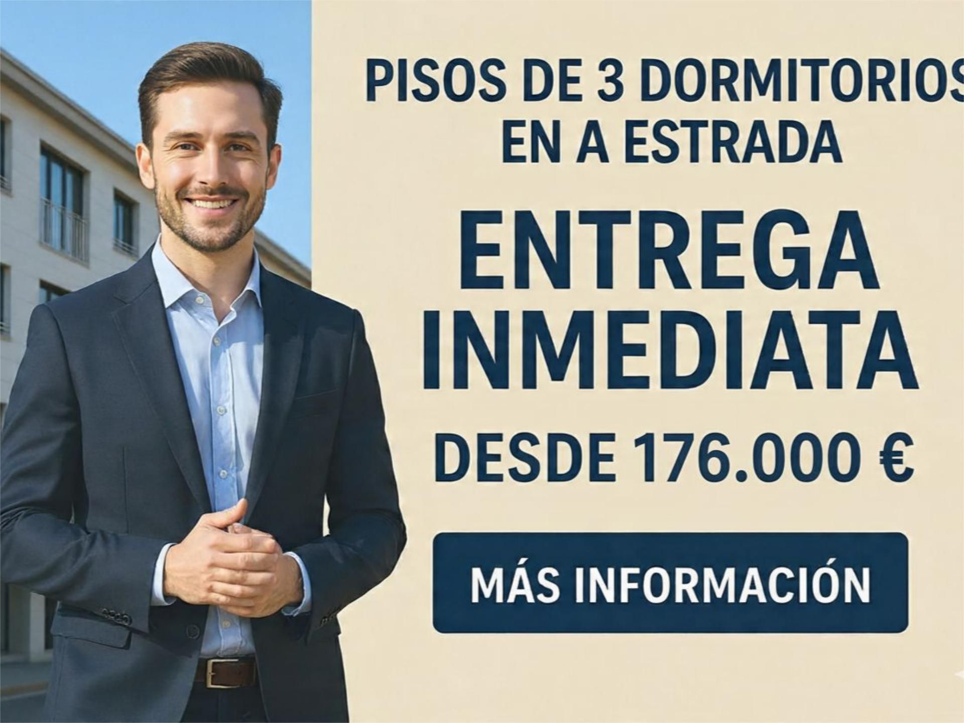 Flat for sale in Avenida América, 18, A Estrada Exterior view of Flat for sale in A Estrada