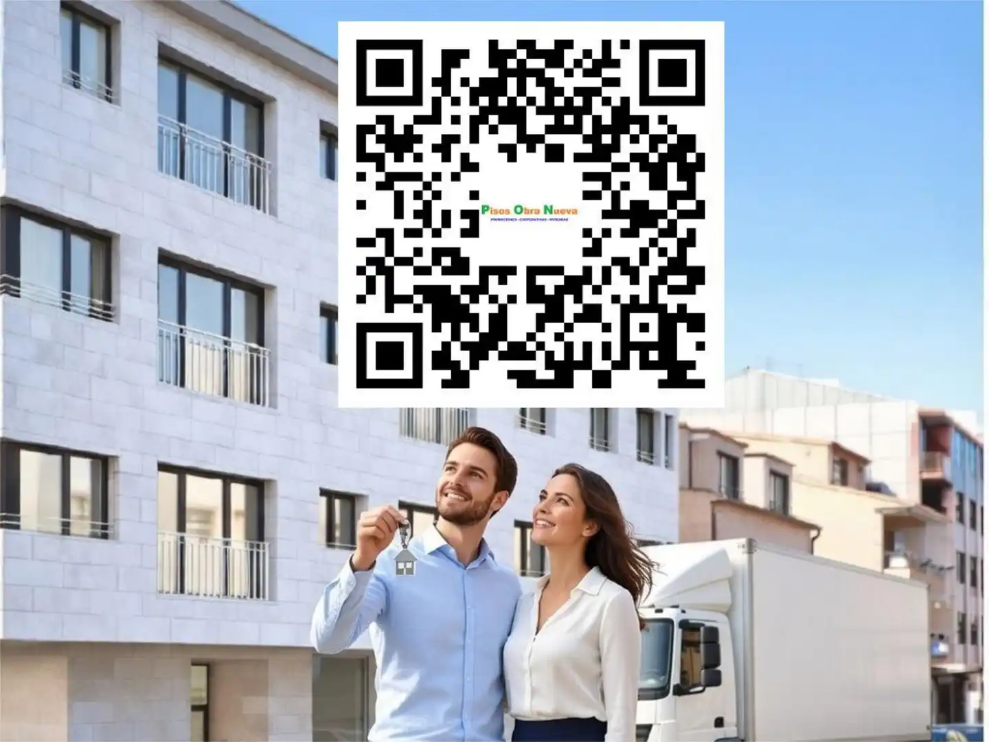 Exterior view of Flat for sale in A Estrada   with Heating, Storage room and Community parking