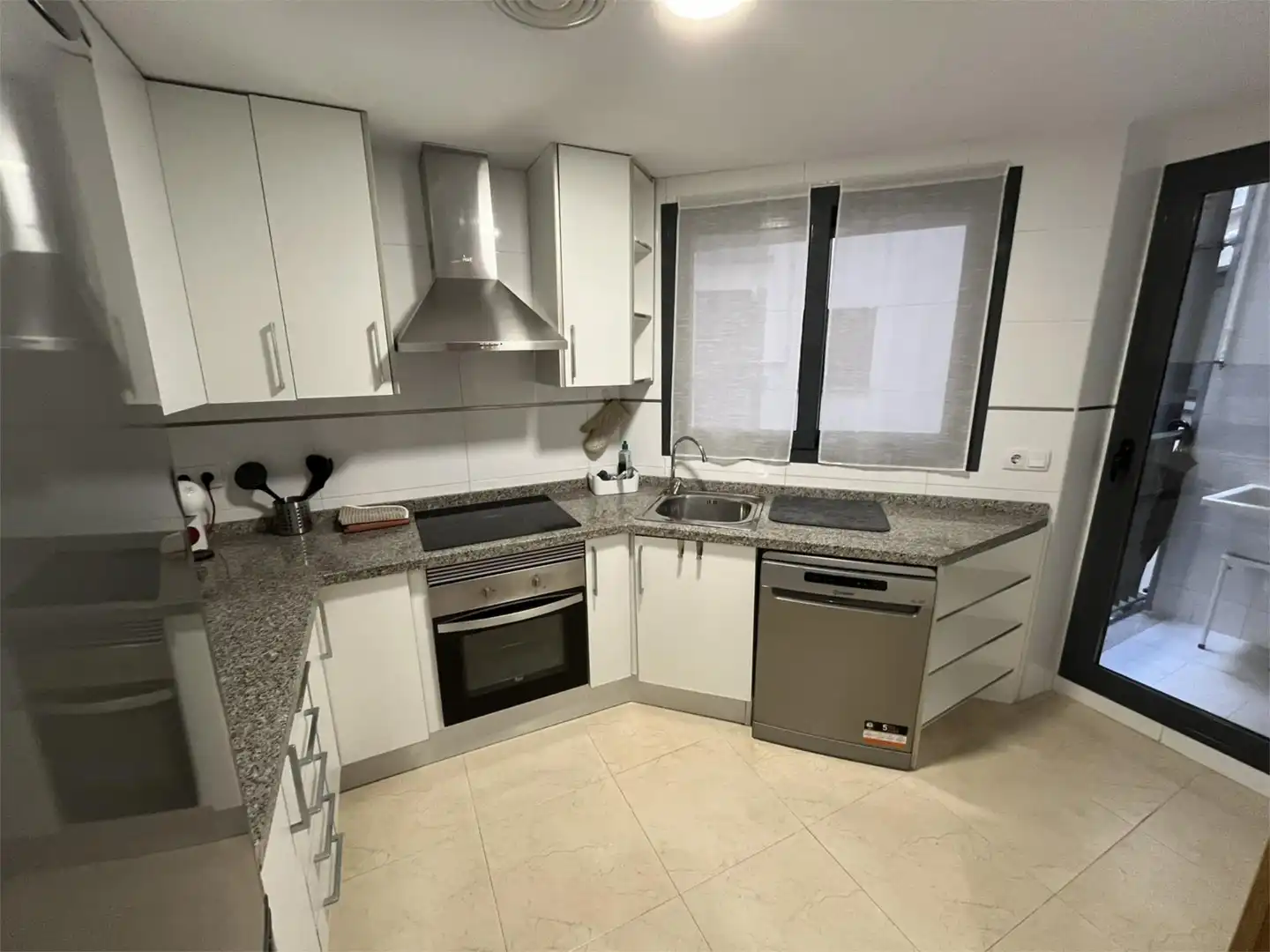Kitchen of Flat for sale in Alboraya  with Air Conditioner, Terrace and Swimming Pool