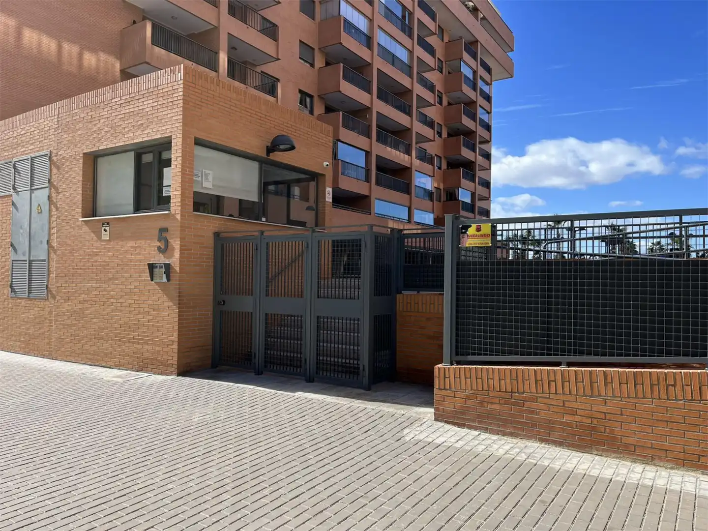 Exterior view of Flat for sale in Alboraya  with Air Conditioner, Terrace and Swimming Pool